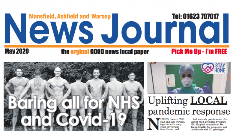 Image of Mansfield and Ashfeld News Journal to accompany story about the paper.